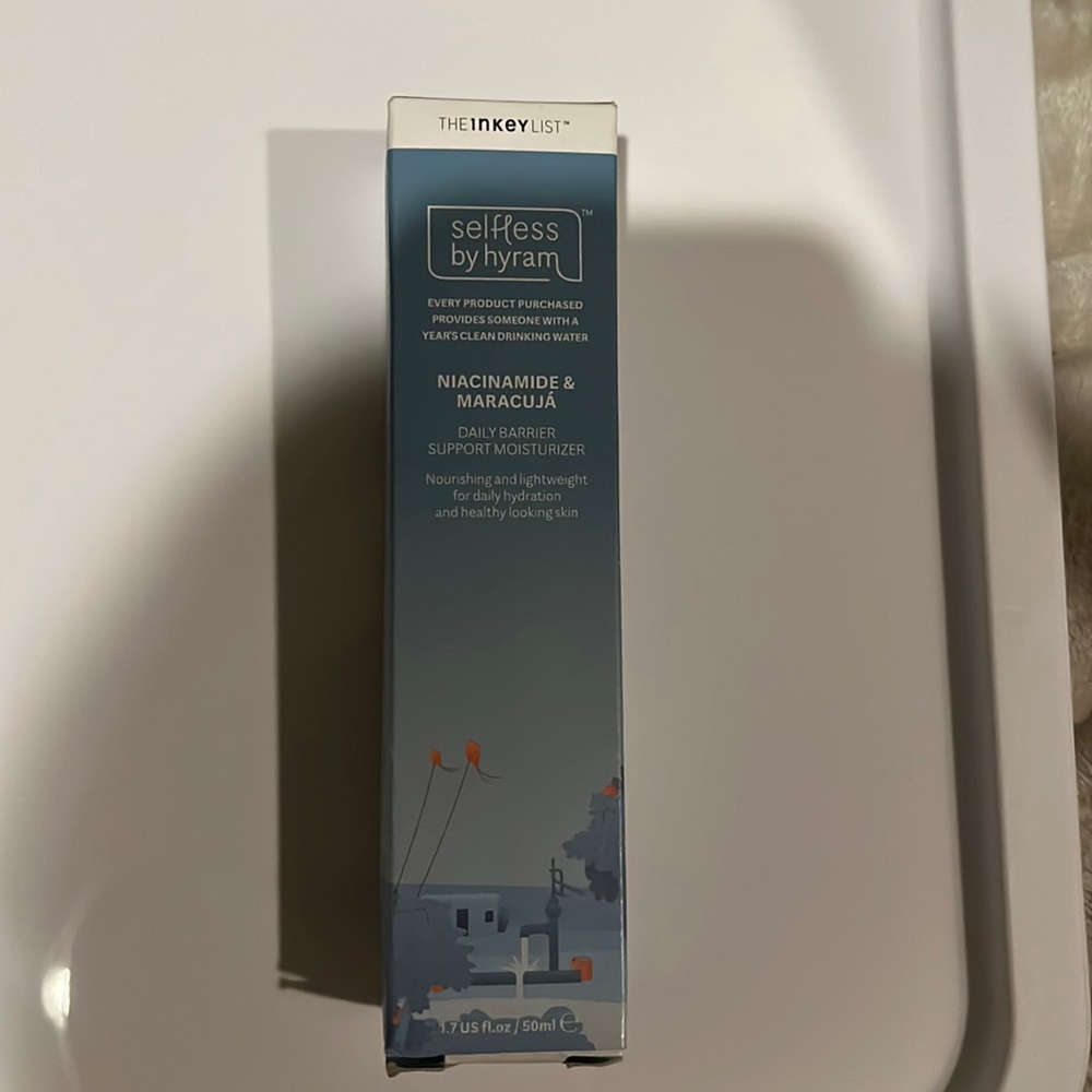 Selfless by hyram daily barrier support moisturizer brand new unopened